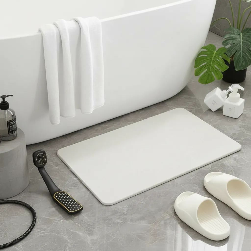 Piedra Kaia en un baño moderno